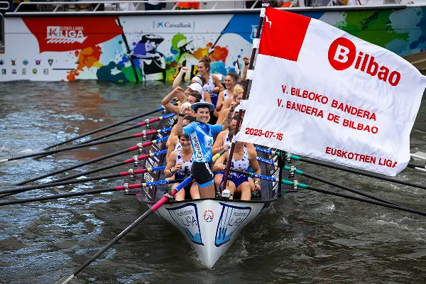 Bandera de Bilbao — Aitor Arrizabalaga · Euskotren Liga
