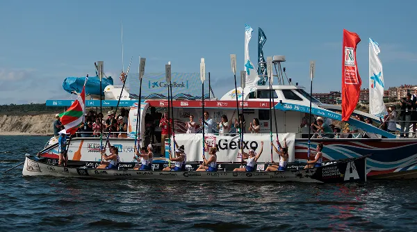 Ikurriña de Getxo — Aitor Arrizabalaga · Euskotren Liga