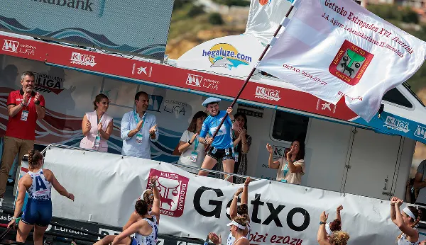 Ikurriña de Getxo — Aitor Arrizabalaga · Euskotren Liga