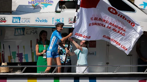 Bandera de Bilbao — Aitor Arrizabalaga · Euskotren Liga