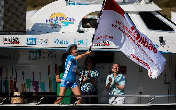 Bandera de Bilbao — Aitor Arrizabalaga · Euskotren Liga