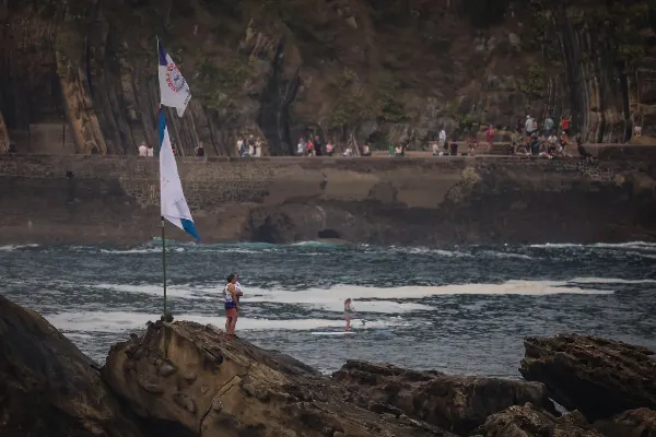Bandera de la Concha (1ª jornada) — Joseba Parron San Sebastian · Irutxuloko Hitza